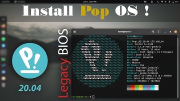 How to install Pop OS 20.04 in Legacy BIOS PC | 2020 | Tech Illusion