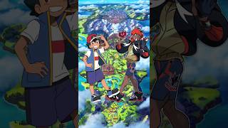 Ash vs Raihan comparison short || #pokemon/#ash/#pikachu Resimi