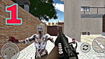 Zombie Evil Kill 3 - Dead City Gameplay Walkthrough Part-1 | Zombie Evil Kill - Dead city Level 1-3