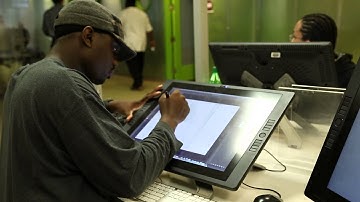 SCAD GENERATE 2013 Animation  students working CU DSLR