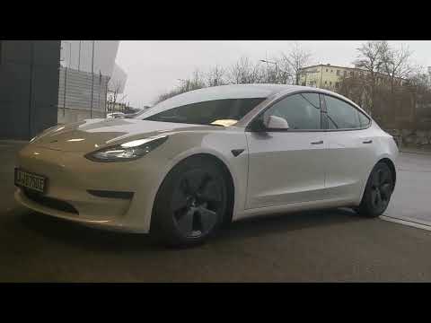 Tesla Model 3 SR mit Federn tiefergelegt  - Katastrophe oder Verbesserung?
