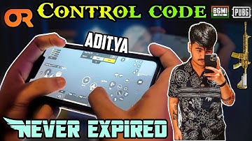 (2022) OR Aditya Control code best 4 finger claw and sensitivity code BGMI /PUBG ll Evil Daxter