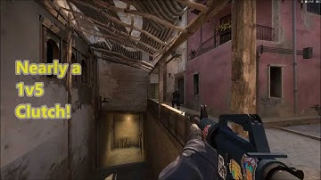 CSGO Sick 1v5 Clutch Fail - Silverbullet