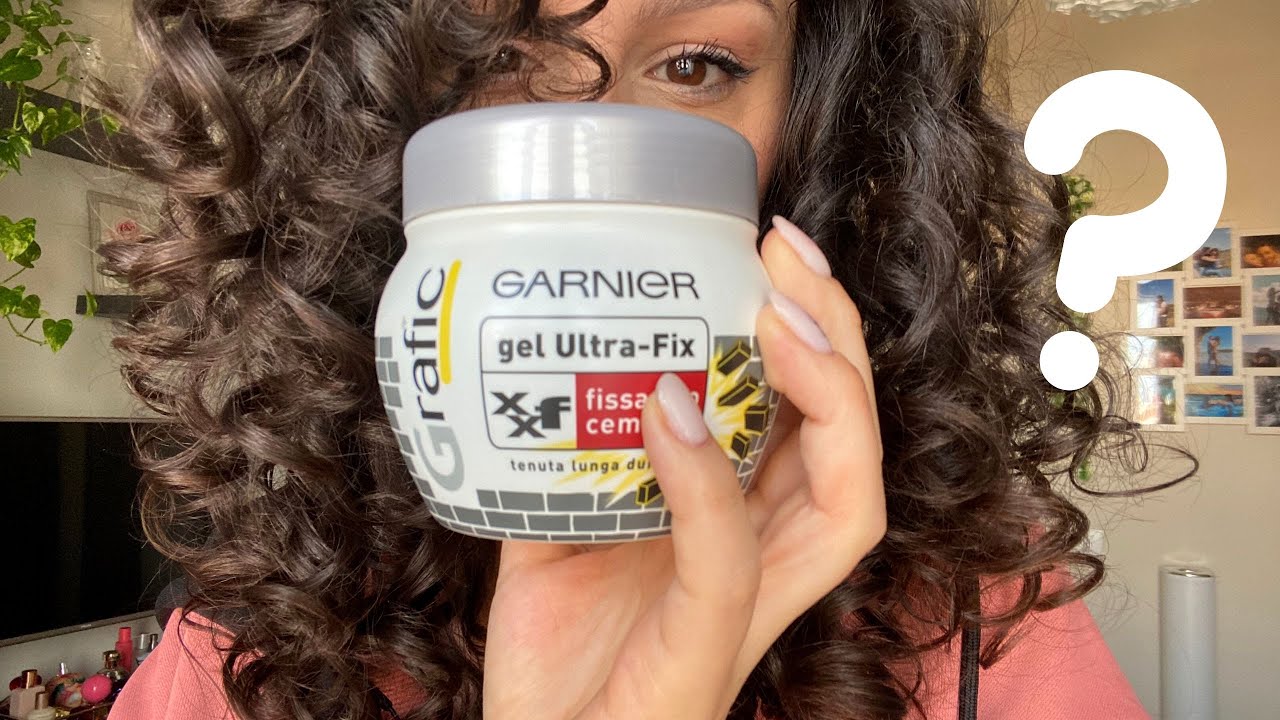 CAPELLI RICCI - Provo il gel ULTRA FIX di Garnier, come Hard Cemento? Scopriamolo