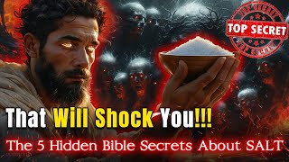 The 5 HIDDEN BIBLE Secrets About SALT That Will Shock You!!! | Bible Stories For Sleep