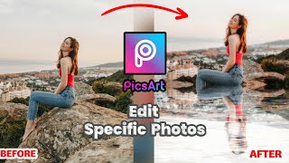 Special photo editing on mobile with Picsart software screenshot 3