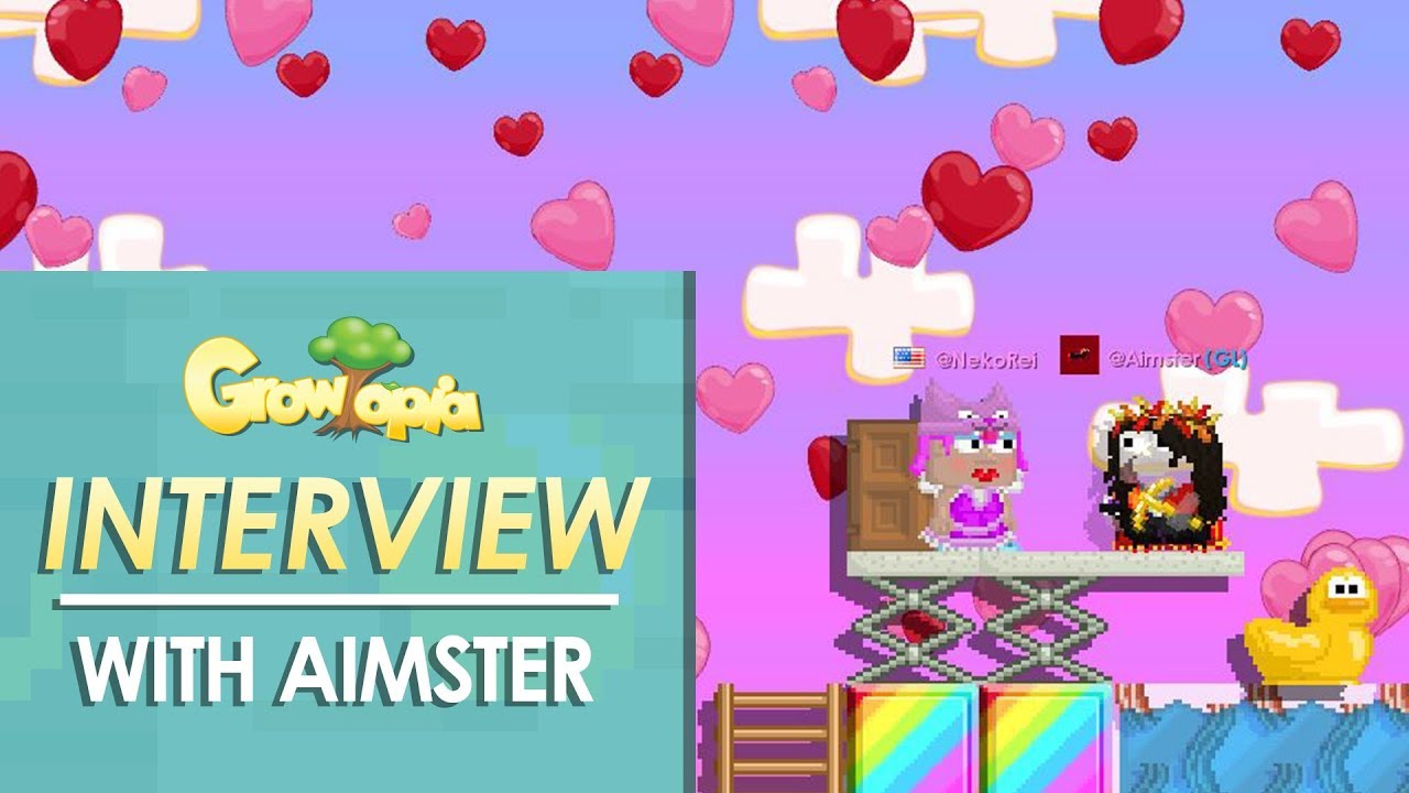 Growtopia Moderator Spotlight Featuring Aimster Youtube - growtopia mod wut find it on the app store roblox