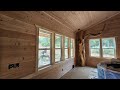 Southern Illinois VRBO rustic cabin build daily update