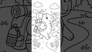 If Your Kid Loves Capybaras, Print These Coloring Pages Right Now | 50 Free Printables #capybara