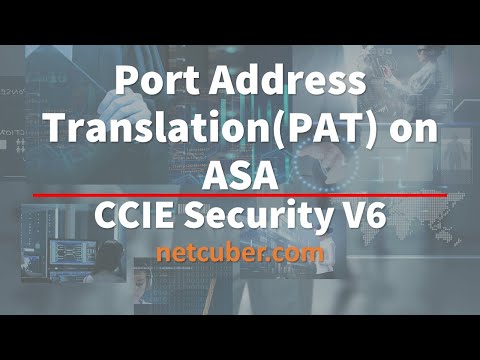 PAT (Port Address Translation) on ASA | CCIE Security V6 | Static and Dynamic NAT | Labnote 4