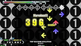 【LV17】DDR / TRIP MACHINE EVOLUTION - EXPERT DOUBLE with handclap
