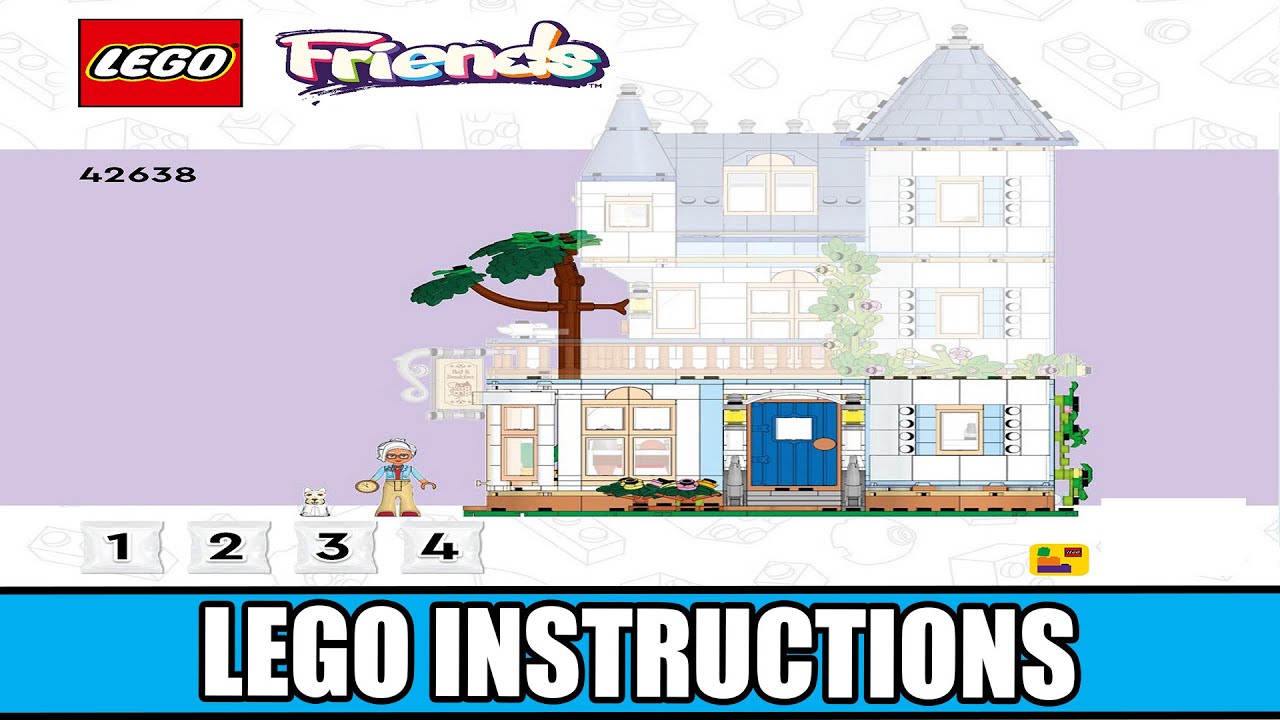 Friends - Castle Bed and Breakfast - Heartlake City LEGO instructions