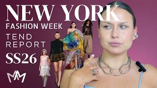 Ny Fashion Week Springsummer 2026 Trend Report Mm Design