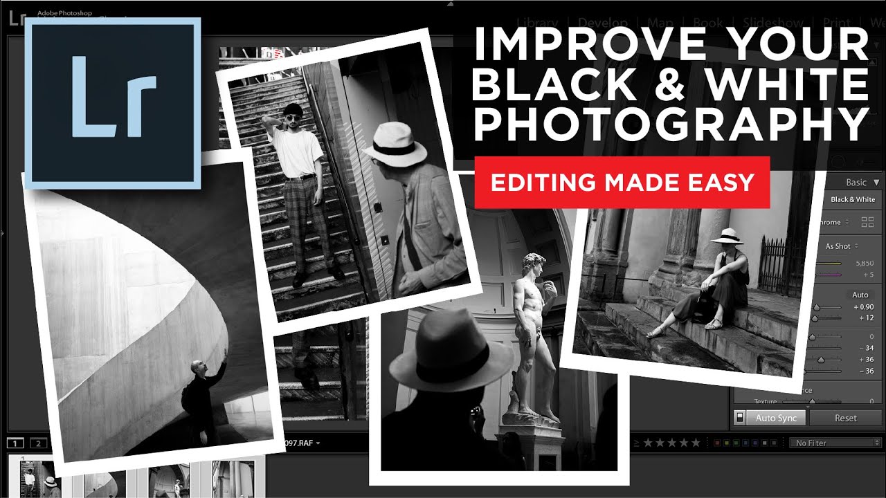 Улучшите свои черно-белые фотографии — Редактирование уличной фотографии