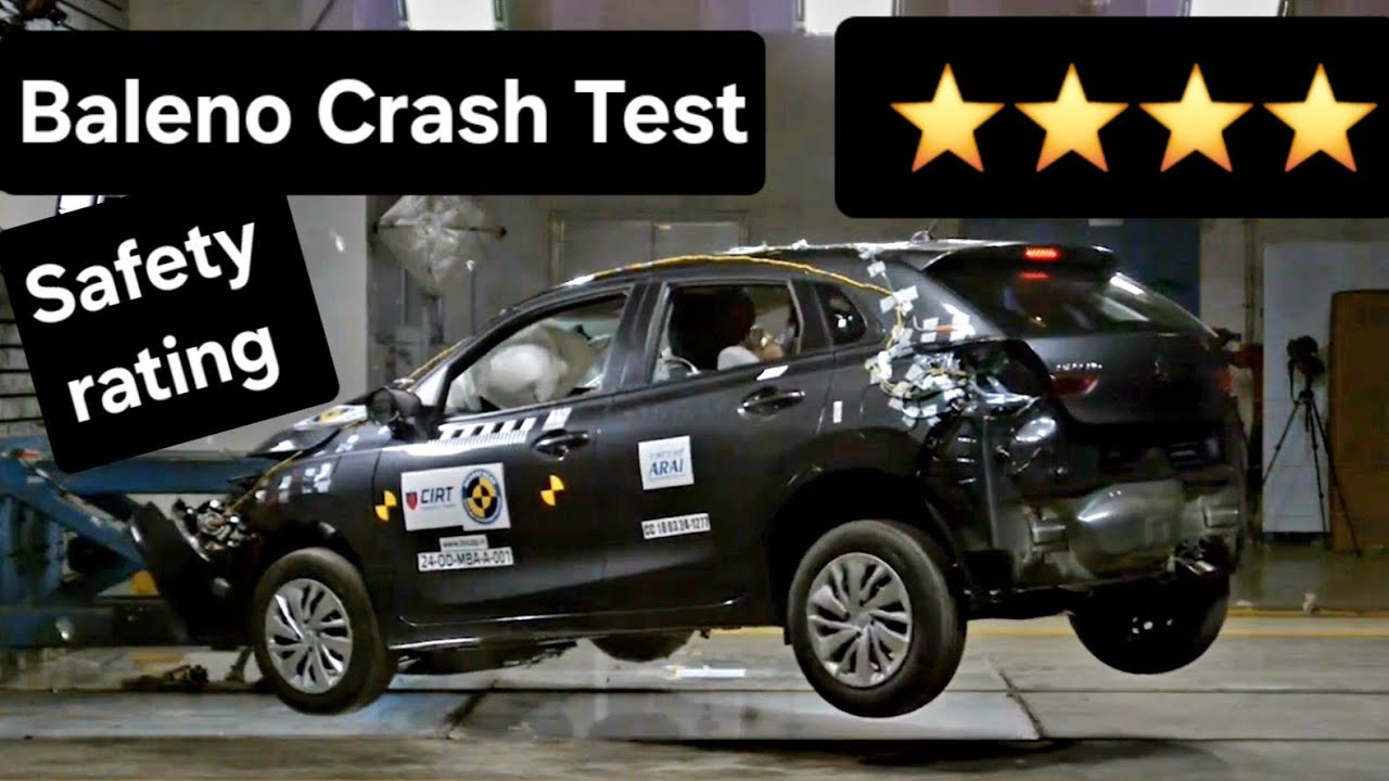 मारुति के अच्छे दिन आ गए Maruti Baleno Crash Test 2025 🫡 baleno safety Rating |New Build Quality