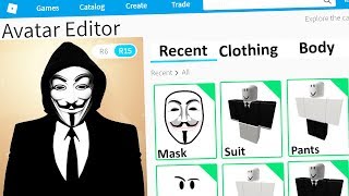 Making Project Zorgo A Roblox Account Youtube - roblox anonymous hacker mask
