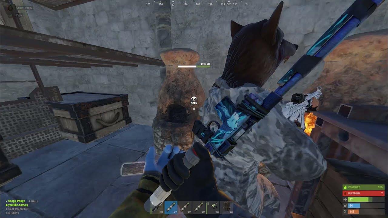 Why you shouldn't use ladder hatches in rust. YouTube