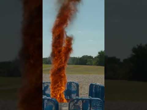 Worlds BIGGEST fire tornado!