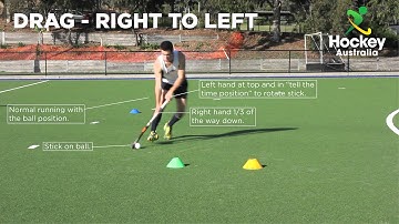 Hockey Australia Skill Video - Drag Right to Left