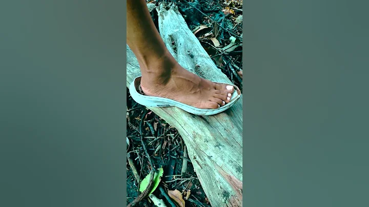 ✅ SURVIVAL SKILLS: Her Shoe Broke Deep in the Wild! 😱What We Did Next… #camping #outdoors #lifehack