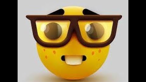 nerd emoji glow up