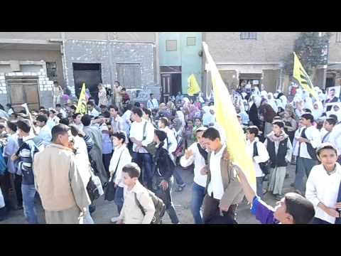 مسيره طلبه بقرية البرمبل اليوم الاربعاء 4 12 2013