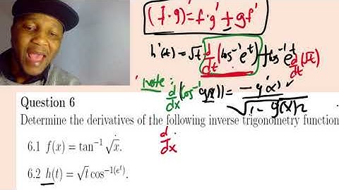Mat1501 Question 6.1 and 6.2