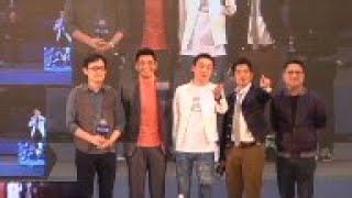 Chow Yun Fat And Costars Attempt Selfie Record