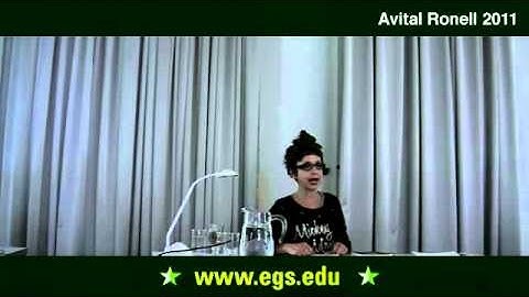 Avital Ronell. Kafka and the Sublime. 2011