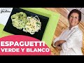 COMO HACER ESPAGUETI BLANCO | COMO HACER ESPAGUETI VERDE | COMO HACER ESPAGUETI POBLANO