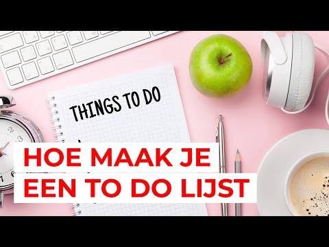 Hoe maak je een to do lijst? 4 tips voor een uitvoerbare takenlijst