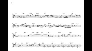 Art Blakey & the Jazz Messengers - Moanin (Lee Morgan Solo Transcription) (Bb) chords