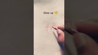 portrait 🥰 ( my art + Trending🔥 )  #art #drawing #painting #artist #viral #youtubeshorts