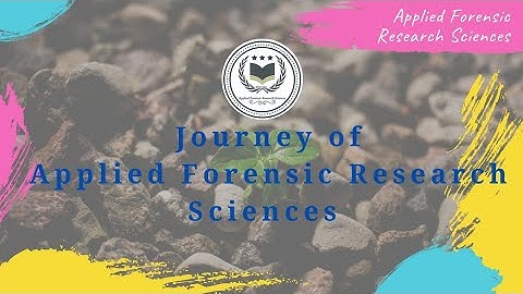 journey of Applied Forensic Research Sciences @afrs