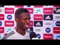 LA CONFECION DE VINICIUS JR TRAS MARCAR SU PRIMER GOL