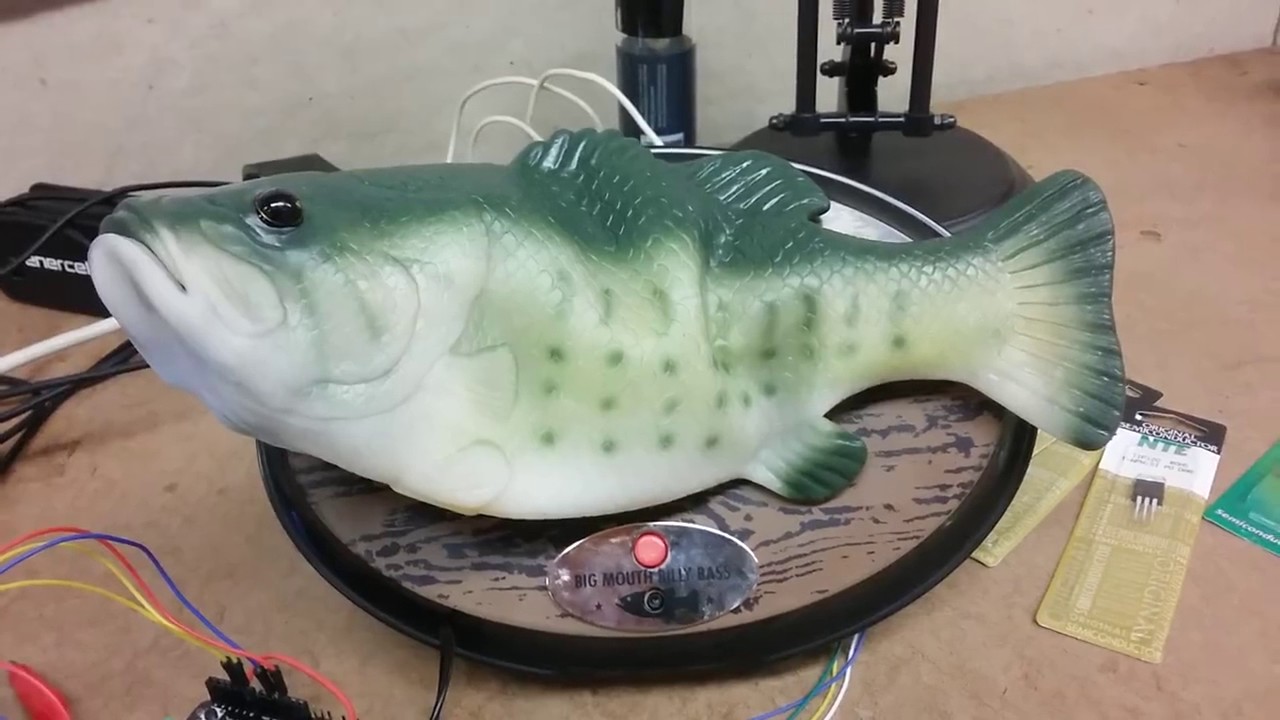 Animate a Billy Bass Mouth With Any Audio Source - Arduino Project Hub