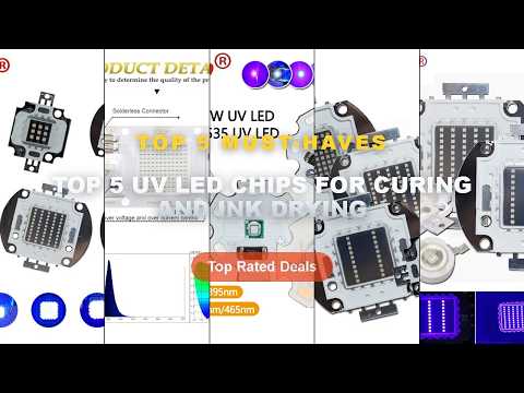 Don't Buy Top 5 UV LED Chips For Curing And Ink Drying Before Watching This! - UV LED 3W 5W 10W 20W
