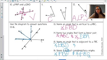 Video 3.1 Notes Parallel Lines Cut by a Transversal