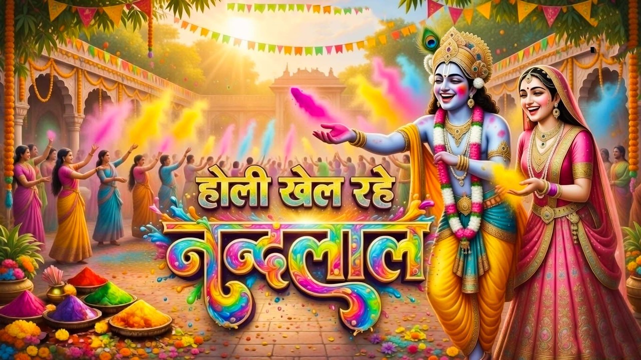 होली खेल रहे नन्दलाल - Holi Khel Rahe Nandlal - Radha Krishna Holi Bhajan - New Holi Song 2026