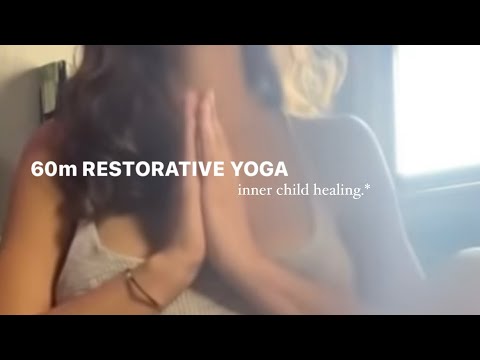 60m challenging restorative yoga flow.  inner child healing.