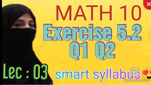 Exercise 5.2 [ Q1 Q2] || Math Class 10 || Unit 5 || Sets and Functions || Lec 3|| Ocean of Knowledge