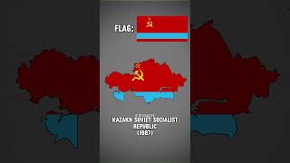 Evolution Of Kazakhstan 🇰🇿 (Part-2) | #Country #History #Empire #Edit