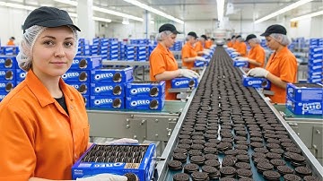 FULL PROCESS | Inside the Oreo Factory – How Millions of Cookies Are Made Every Day