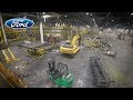 Ford Michigan Assembly Plant Time-Lapse – Changeover to 2019 Ranger Production Line