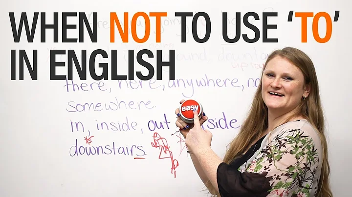 When NOT to use 'to' in English - DayDayNews