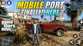 🤯 GTA 5 Mobile PORT is FINALLY HERE! - GTA5 Running Natively on iPhone!🔥 screenshot 1