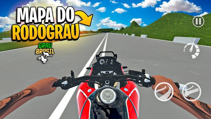 NOVO JOGO DE MOTOS COM MODO DE DAR FUGA 🚔 (CONEXÃO DO GRAU) 