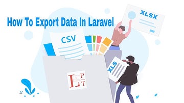 how to export data in laravel
