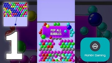 Bubble Shooter | Bubble Shooter Rainbow Part 1 - Android Gameplay
