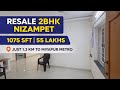 Resale 2BHK | 1075 SFT | Nizampet | GP Approved | East Facing | 8908908939